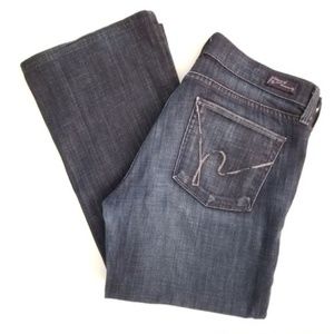 CoH Amber Stretch High Waist Dark Flare Jeans